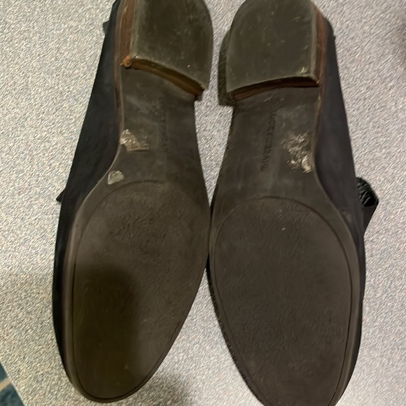 Lucky brand, soft, black leather loafers. - Picture 5 of 5